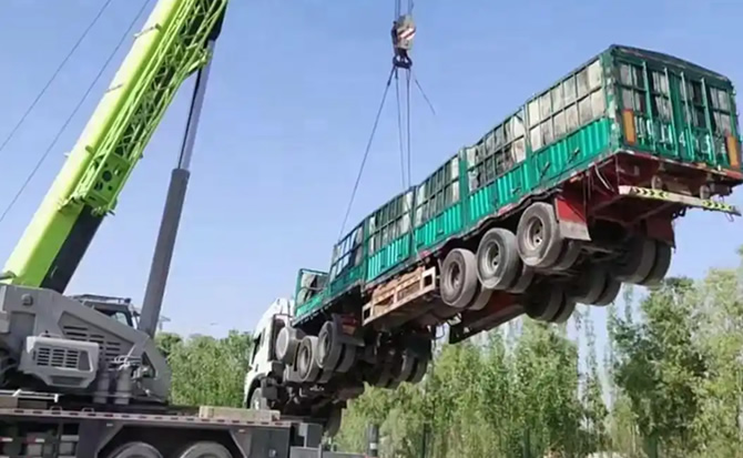 滦县道路脱困救援案例